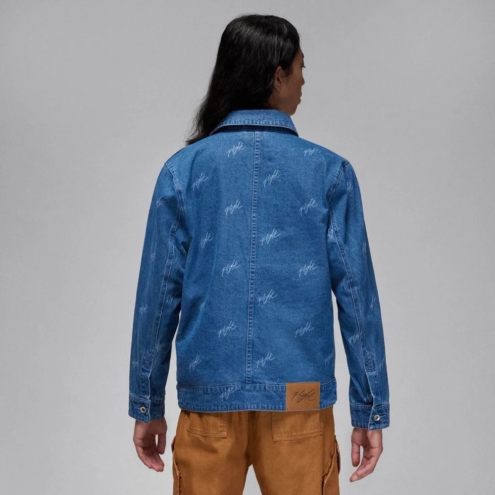AIR JORDAN FLIGHT HERITAGE DENIM JACKET - MEN'S/BOY’S size XL (13-15yr)